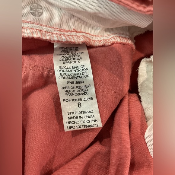 Wit & Wisdom Straight Leg Coral Ankle Jeans - Picture 8 of 9